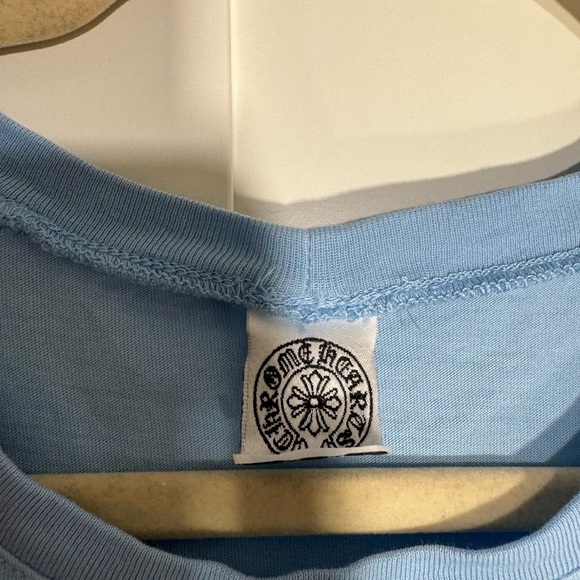 CHROME HEARTS VINTAGE LIGHT BLUE SIZE S - Picture 2 of 6